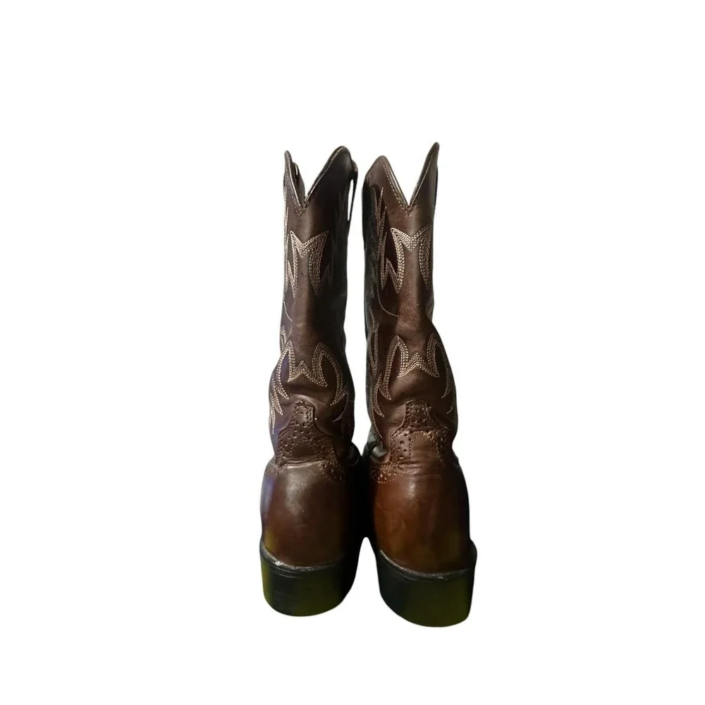 Ariat Heritage Stockman Women's 6.5B Western Cowboy Boots Driftwood Brown 29427
